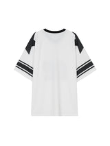 フットボールスタージャージオーバーサイズTシャツ / FOOTBALL STAR JERSEY OVERSIZED T-SHIRT OFF WHITE
