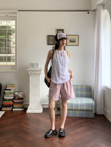 サンクヒッピートゥウェイホルターロングストラップナシ/Sank Hippie Two Way Halter Long Thong Camis