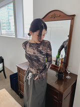 ギャラクシーシースルーTシャツ / Galaxy see-through T-shirt (3color)