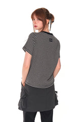 STRIPE T-SHIRTS (GRAY)
