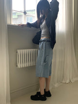 コンチュンヴィンテージリネンバクシーチェックシャツ