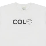 'COL' ショートスリーブシャツ（ホワイト）