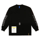 レターオーバーサイズロングスリーブTシャツ / 23 LETTER OVERSIZED LONG SLEEVES T-SHIRTS WHITE / BLACK