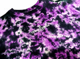 TZ TIE-TILL-DYE - PURPLE & BLACK