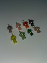 Trippy mushroom necklace.03 (8color)