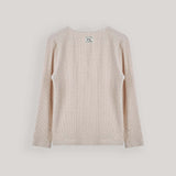 Oat Waffle Button Tee