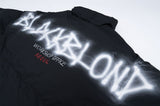 BBD Empty Sprayed Logo Padding Jacket (Black)