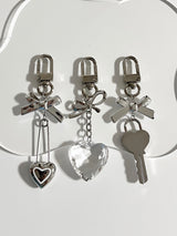 ribbon glass Keyring