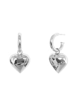 Oversize Heart Earrings