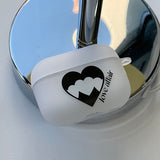 White - Love affair AirPods Case_matt