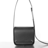 コーナースティッチペーブクロスバッグ / [M size]coner stitch pave cross bag