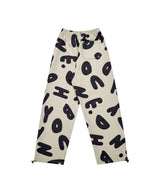 Pattern sweat pants ( BEIGE ) (6626182758518)
