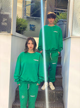 FLOVER MTM SWEAT SHIRTS (GREEN) (6555032748150)