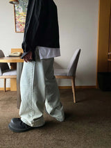 No.9995 H vtg wide denim PT