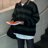 3 TAP Mohair Border Rugby Knit (2color)