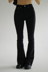 no.106 コットンブーツカットパンツ / no.106 Cotton Bootcut Pants (2color)