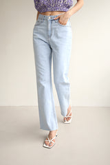 アンジェラジーンズ / ANJELA JEANS / LONG STRAIGHT DENIM PANTS