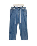 ヘビー ラップ デニムパンツ / Heavy wrap denim pants (2 color)