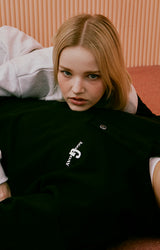 ヨーコPKシャツ / YOKO PK SHIRTS (black)