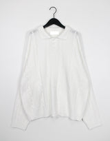 ケーブルカラーニット / Cable collar knit (4color)