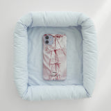 tie a pink ribbon case.
