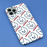 White pattern Bumper Case (6660053434486)