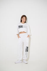 ハイファッションショートスリーブクロップTシャツ / TOP(9280) High Fashion Short Sleeve Crop Tee