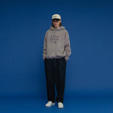フリースフーディー / GHL FLEECE HOODIE_LAVENDER MACARON