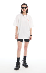 リフレクティブオーバーサイズTシャツ