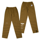 CHECK PAJAMA PANTS YELLOW / RED / PURPLE / GREEN / GRAY (6554406617206)