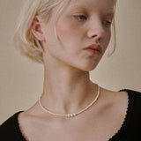 Point Freshwater Pearl Necklace B