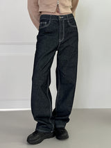ホワイト ステッチ ドウ パンツ / no.1772 White Stitched Dough Pants