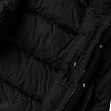 オーバーフィットフードダックダウン/OVERFIT HOOD DUCK DOWN-BLACK