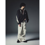 モンティアックカラーレーションプルオーバーウィンドブレーカー / MONTIAC COLORATION PULLOVER WIND BREAKER_BK