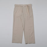 Never Belt Linen Wide Pants (2color) (6576319692918)