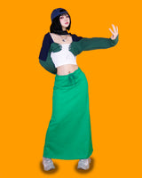 スニーカークロップスウェット＋スリーブレスセット / sneakert crop mtm + sleeveless set (2color)
