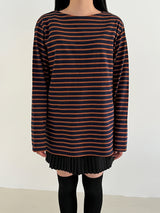 ブリックストライプTシャツ