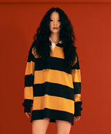 01ヘルボーイラグビーシャツ / 0 1 hell boy rugby shirt (4579919102070)