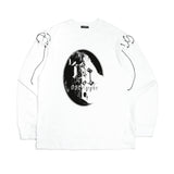 221-EYELET GRAPHIC LONG-SLEEVE T-SHIRTS [WHITE] (6677536112758)