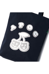 Cherry Bear Canvas Bag_Navy (6684778135670)
