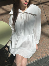Sailor Wide Collar Dress