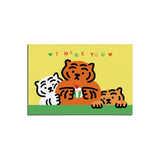THANK YOU TIGER POST CARD (6538765369462)