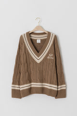 ラクレットクラブセーター / SQB Racquet Club Sweater