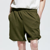 2ウェイワッフルハーフバンディングパンツ / 2way waffle half banding pants khaki