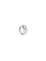 NO.316 [SILVER] GEOMETRY STAR EARCUFF 