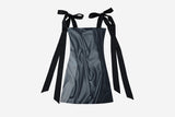 ロングサテンリボンワンピース / LONG SATIN RIBBON DRESS