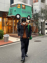 アクアステッチデニムセットアップパンツ