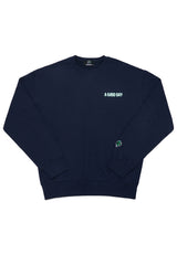 FLOVER MTM SWEAT SHIRTS (NAVY) (6555031699574)