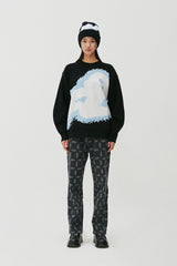 FLIP Jacquard Knit_Black (6684846719094)