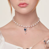 SAPPHIRE BLUE NECKLACE (4625856135286)